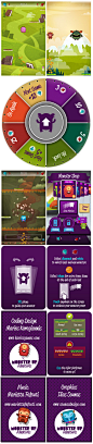 :::MonsterUp Adventures - Game Graphics::: on Behance