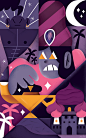 ILLUSTRATION  fonzynils magazine editorial art direction  genius magiclamp aladdin wishes creativedesig