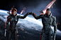 General 3000x2000 Mass Effect 3 Commander Shepard gun N-7 Earth armor redhead girls with guns Jane Shepard John Shepard Mass Effect Mass Effect 2 video games PC gaming video game man video game girls science fiction science fiction women video game charac