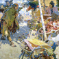 Walter Everett - Kelly Collection American Illustration Art (the colors of the apples! I need a detail!)