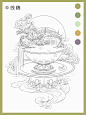 【国风插画】|国风小场景画法