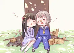 插画手绘 二次元 美女 动漫 萌 手机壁纸