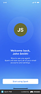 Spark Mail Logging in screen