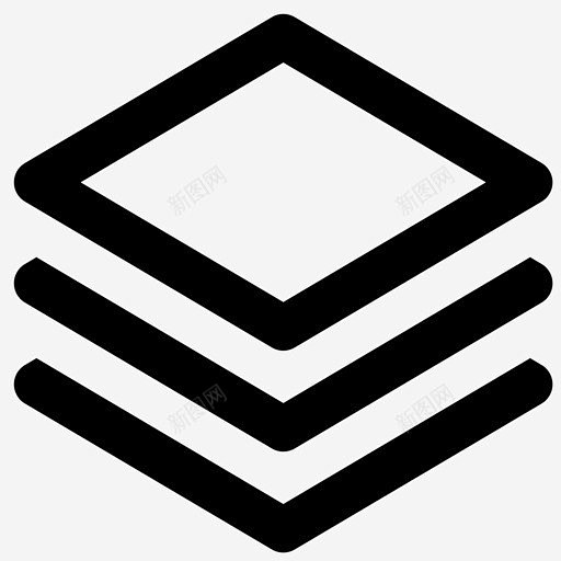 图层堆积photoshop图标 icon 标识 标志 UI图标 设计图片 免费下载 页面网页 平面电商 创意素材