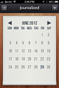 Journalized UI 日历行程 (Calendar)