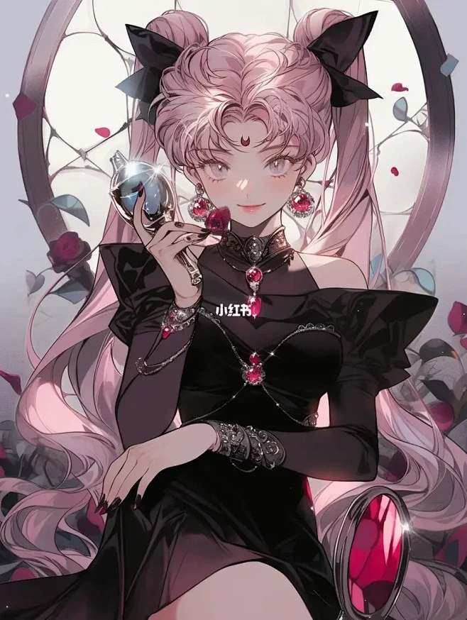美少女战士壁纸分享｜黑化版小小兔 黑暗小姐-花瓣网