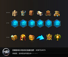 EXP游戏UI培训采集到游戏UI宣传(hotpower导师作品)