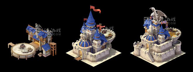 Dragon castle by Ecy...