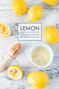 FOOD: Lemons : Editorial food photography.