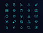 Iconfinder游戏图标线50集