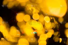 抽象圆散焦圆散焦灯光斑背景，用于圣诞背景或照片合成。