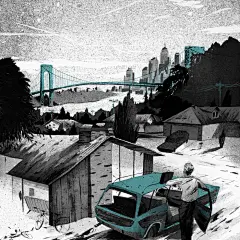 微博比利时插画家 Anton Van Hertbruggen 一组幻想插画 （作者主页&gt;&gt;&gt;www.antonvanhertbruggen.com/
