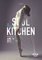 Mod 8 - Soul Kitchen designed by Caroline Grohs (1 of 3) as part of the Motion Theater Ballet Series. This is a seamless integration of image and typography. The concept of the lines tying it all together is remarkable and adds another dimension. The hier