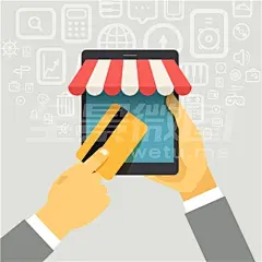 数码,商业,插画,网上购物,现代-天空创意（tiankong.com)-全景旗下正版图片素材库-更多图片，更低价格