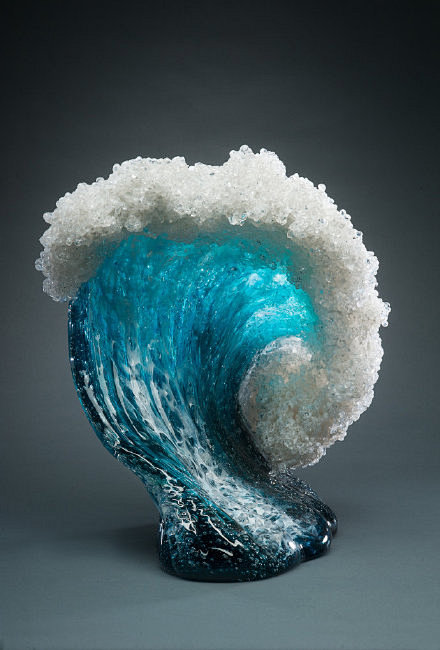 【新西兰雕塑家Ben Young的玻璃海...