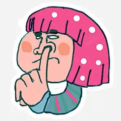 挖鼻子图标