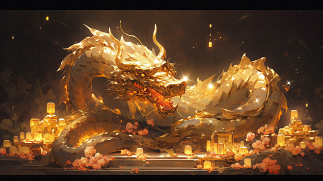 Golden dragon