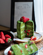 Keto Matcha Layer Cake