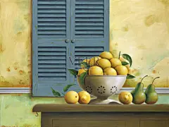 滤器,梨,柠檬,日光,柠檬叶正版插画素材