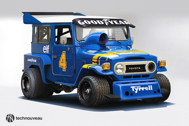 Tyrrell FJ40., Rasmu...