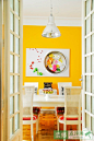 装修杂谈 - 2012年美国“色之屋”家装色彩大赛：Sibylle（黄色） - 装修点评网 - 中国家居业最有影响力的品牌互动社区