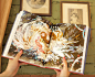 Andersen's Fairy Tales : I've done 83 illustrations for this new Andersen's Fairy Tales～and it's publishing now
