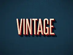 PS海报字体特效金属效果3D立体智能图层文字海报样式PSD模板素材
