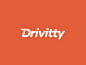 Drivitty logo animation application app preloader identity logotype interaction letter subtle after effects motion typeface type word mark typography design gif animation branding logo