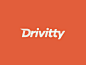 Drivitty Logo Animation logo branding animation gif design typography mark word type typeface motion after effects subtle letter interaction logotype identity preloader app application