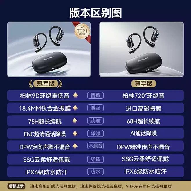 能之A2蓝牙耳机2024年新款开放挂耳式...