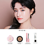 LOVE 3CE GLOSSY LIP STICK #SMALL STEP : #피치의정석  여리하게 차오르는 피치함에 빠져보세요.