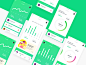 Financial app dashboard experiments