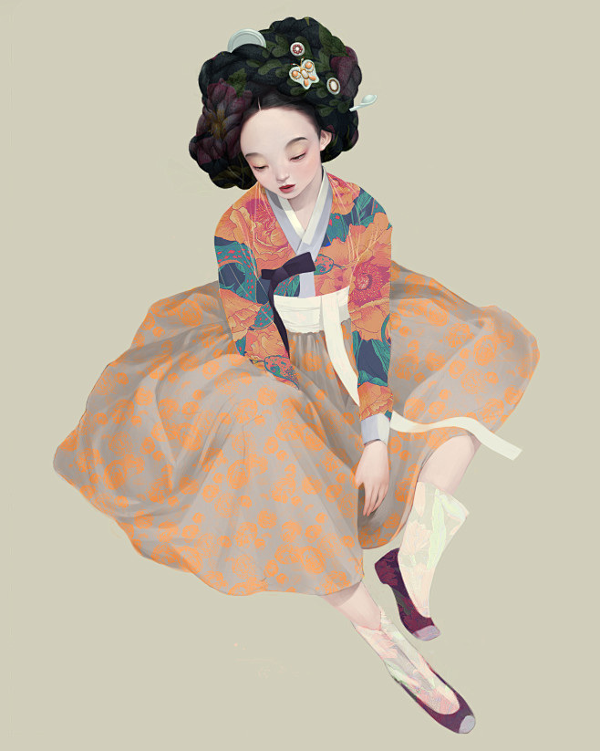 Korean geisha, Siwoo...