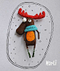 Curious moose : curious moose loves everything new ,..a new day, new friends, new stories and new adventures..it can be a good friend for active and cheerful people