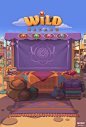 Wild Bazaar Slot Game, Maria Zelmerlöw : Concepting and 2D rendering for Wild Bazaar.