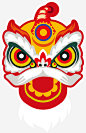 春节卡通舞狮狮子头图宝宝 设计图片 免费下载 页面网页 平面电商 创意素材 png素材