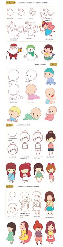 雪之伤-娟采集到简笔