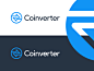 Logo proposal for Coinverter, a place where you will be able to convert your crypto coins.