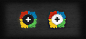 Google+ Button PSD