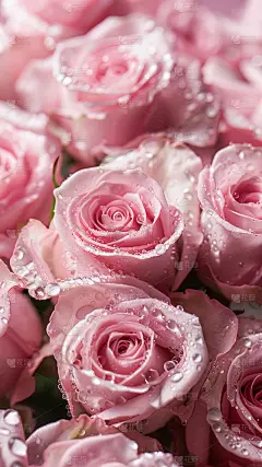 植物通用实景平铺玫瑰背景场景图片素材