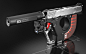 AEROMECH APS-F1 Handgun System, Alex Senechal : Made this handgun concept in Athens airport, and ended on train in Netherlands.