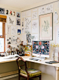 Edith’s home studio aka ‘The Bush Museum’. Photo – Rachel Kara for The Design Files: 