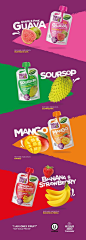 Creative Agency: Gworkshop Design Project Type: Commercial Work Packaging Content: Fruit Puree Location: Quito, Ecuador