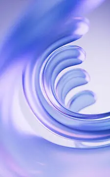 点击来源直接获取大图文件 |透明渐变玻璃背景，3D 渲染