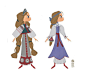 Two more costume designes for "Vasilisa the Beautiful" . <br/>Small project Im doing for my portfolio. As far as its fairy tale there is no specific time period and location, so i try different options.<br/>#art #artist #animation #c