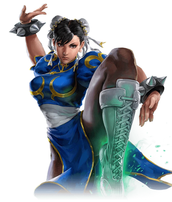 Chun-Li (Street Fighter)-花瓣网