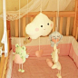 手工DIY 婴儿宝宝玩具 爱心天使音乐旋转床铃 床挂 材料包 成品定制 _玩偶_玩具_儿童用品_我的手艺网 #手工# #创意# #玩具# #儿童#