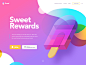 Sweet  branding landing website