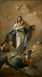 Tiepolo, Giambattista - The Immaculate Conception. Шедевры музея Прадо