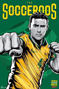 2014年世界杯海报 澳大利亚